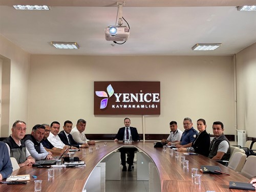 Orman Yangınları İle Mücadele Toplantısı Kaymakamımız Sayın Mehmet Abdulkadir Başkanlığında Gerçekleştirildi.